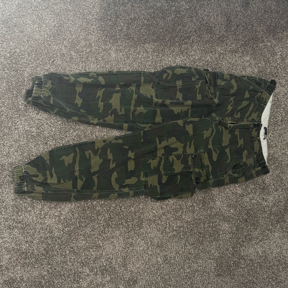 Cadet Jim Oversized Camo Pants